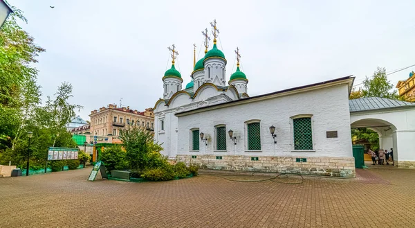 Ville Moscou Eglise Sainte Trinité Liste — Photo