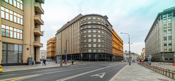 Ciudad Calle Moscú Bolshaya Lubyanka Construcción Agencias Seguridad Del Estado — Foto de Stock