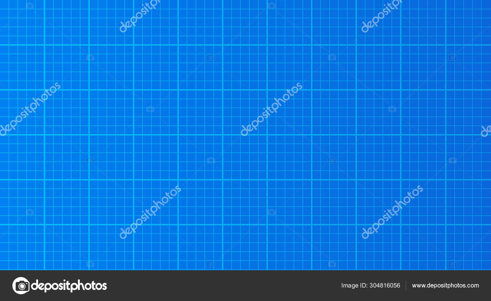 Blueprint Paper Background Texture Vector Illustration Technical