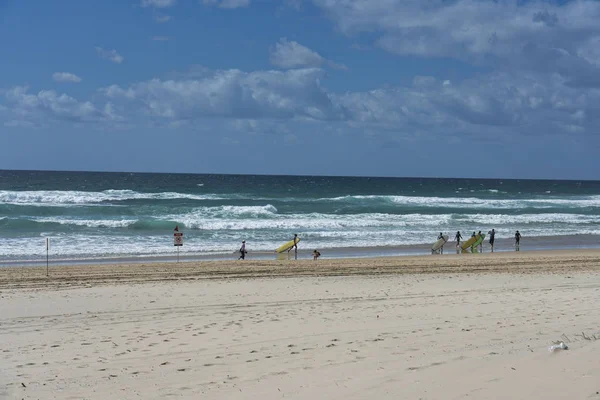 ブロードビーチ オーストラリア 2018 サーフィン天国 オーストラリア クイーンズランド州ゴールドコースト市の郊外です 2011 年センサスでブロードビーチ 614 の人口があった — ストック写真