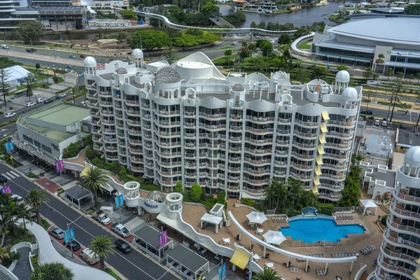 Broadbeach Australia March 2018 Luxury Hotel Broadbeach Suburb City Gold — Stock Photo, Image