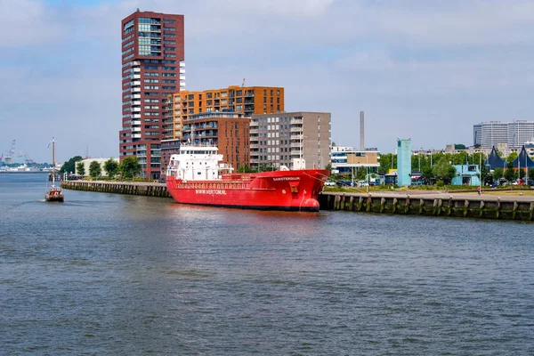 Appartamenti Moderni Con Una Splendida Vista Sul Porto Rotterdam — Foto Stock