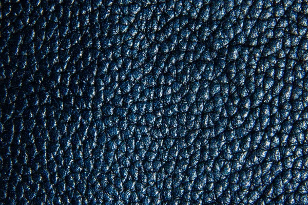 Mavi deri doku arka plan, zemin veya doku