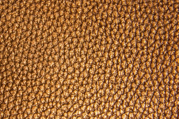 Oranje Leder Textuur Achtergrond Achtergrond Textuur — Stockfoto