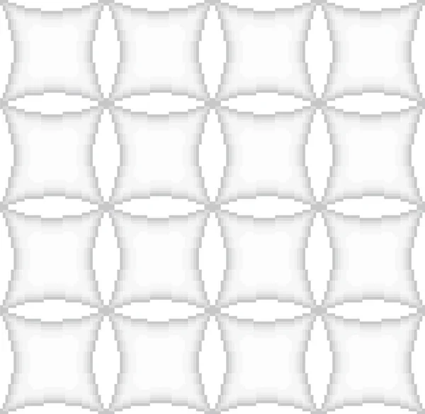 Pixel art vector cuscini modello senza cuciture — Vettoriale Stock