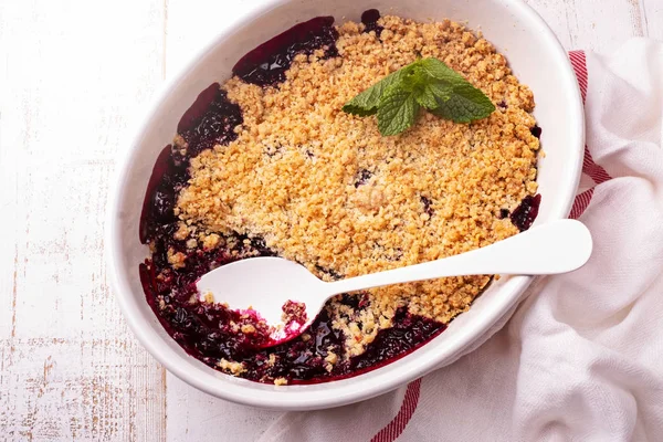 Crumble pie — Stock Photo, Image