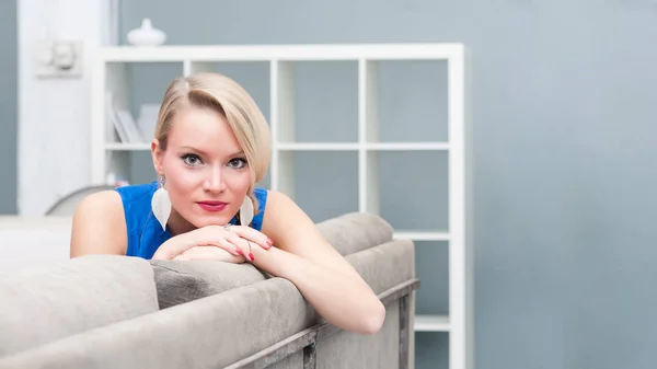 Zakelijke Vrouw Portret Modern Office — Stockfoto