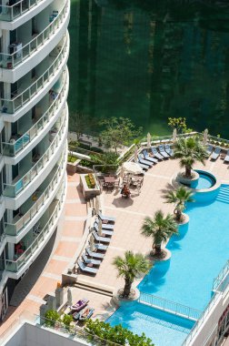 Dubai, Bae'deki konutların kentsel görünümü