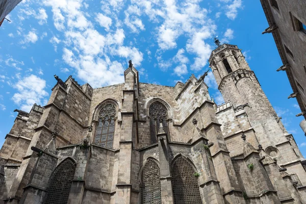 Iglesia Santa Maria Del Mar Barcelona España Una Las Iglesias —  Fotos de Stock