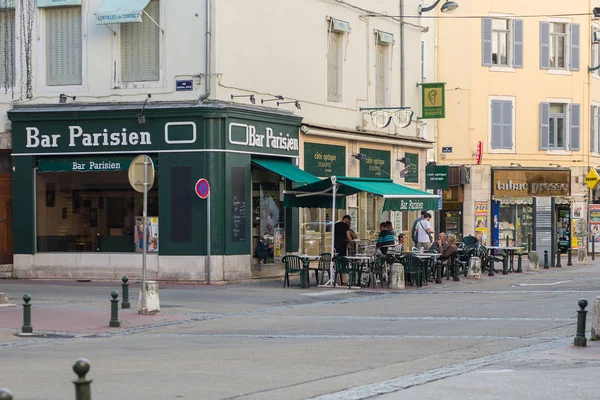 Bourg Bresse Frankrijk Augustus 2014 Street View — Stockfoto