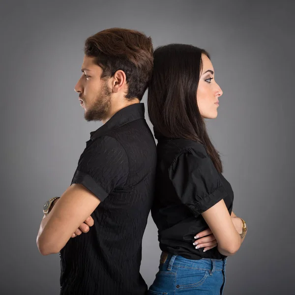 Couple Colère Portrait Studio — Photo