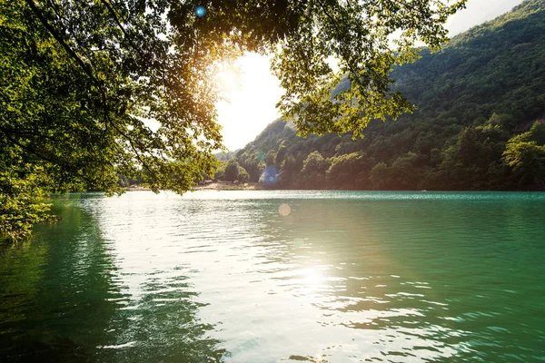 Lamar Lake Trento Italië — Stockfoto