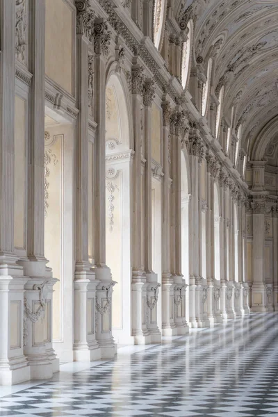 Turin Italien Februar 2018 Diana Galerie Venaria Royal Palast — Stockfoto