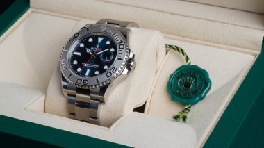 Rolex Oyster Perpetual Date Yacht Master saat ve kutusu