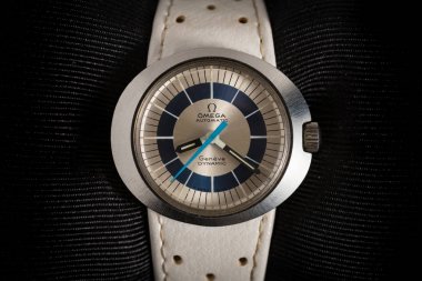 Omega Vintage Dinamik Otomatik Çelik Lady izlemek, çekim yakın çekim