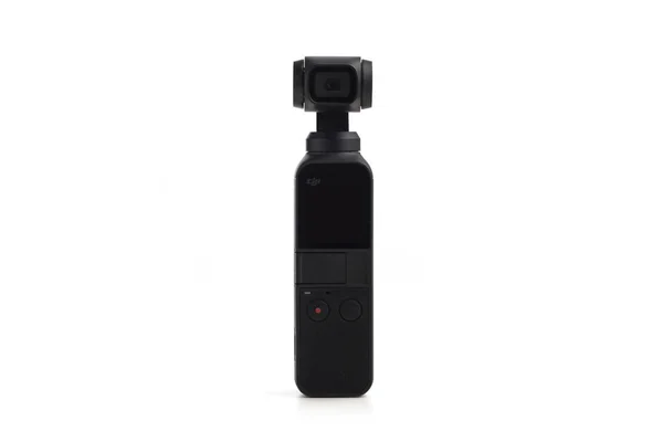 Bologna Italien Februar 2019 Dji Osmo Pocket Vor Weißem Hintergrund — Stockfoto