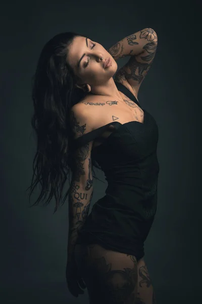 120200 Tattoo Woman Stock Photos Pictures  RoyaltyFree Images  iStock   Tattoo woman portrait Tattoo woman smile Face tattoo woman