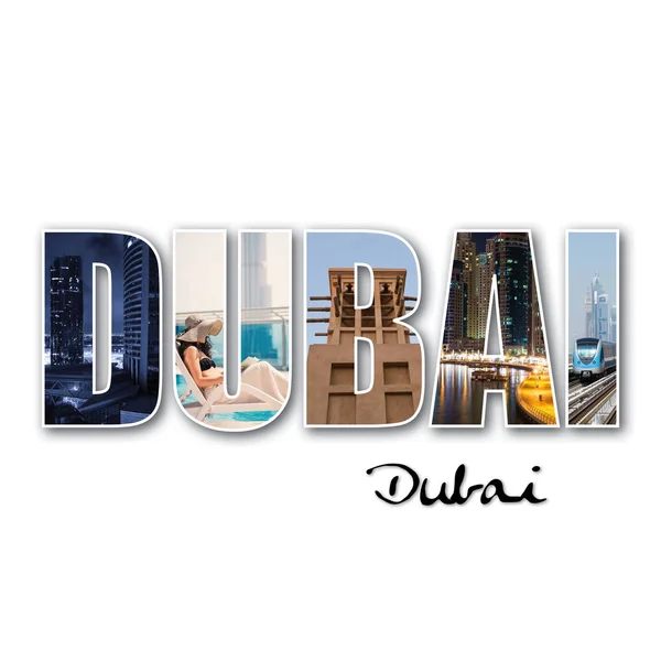 Vue Urbaine Des Appartements Résidentiels Dubaï Eau — Photo