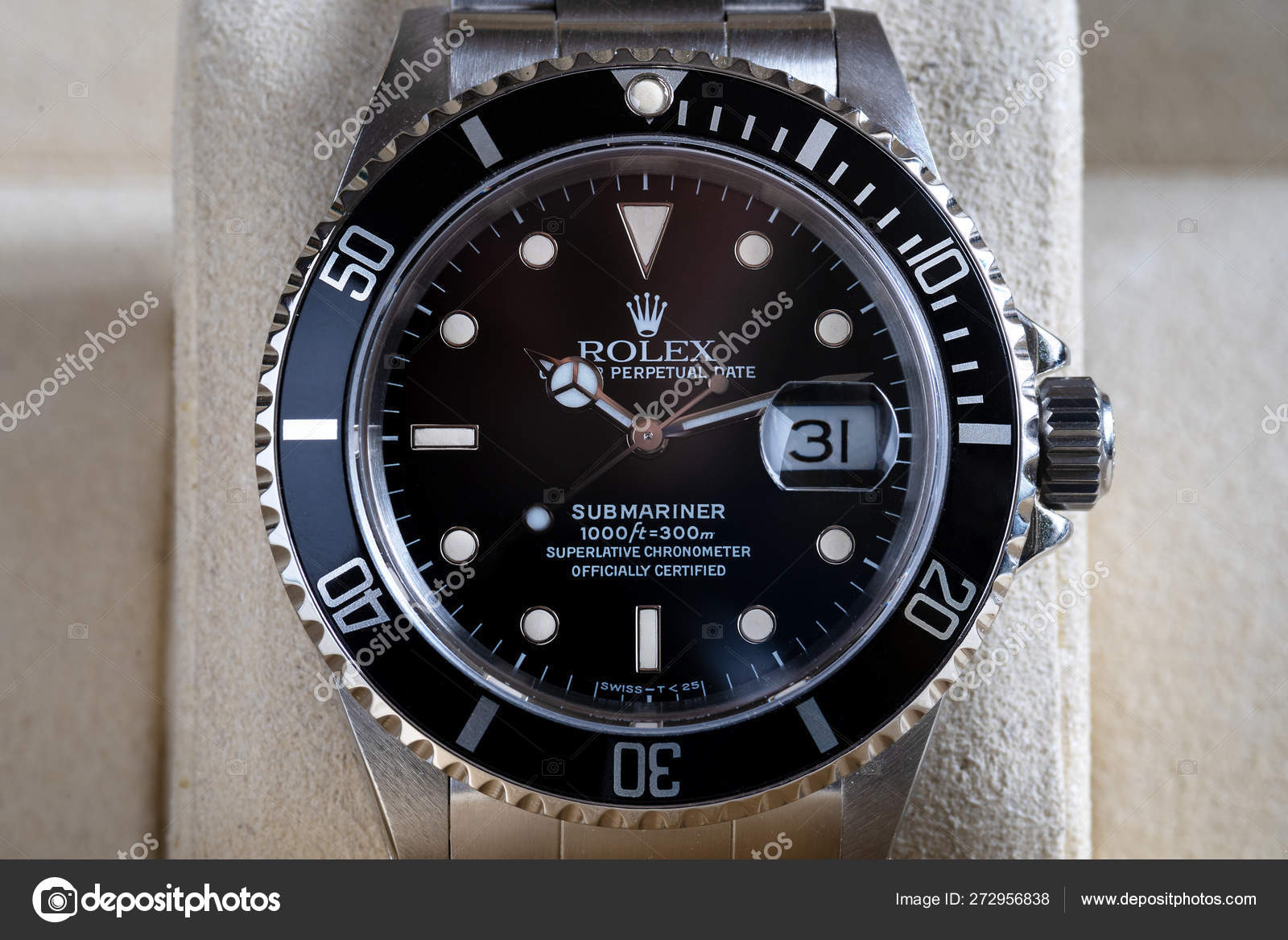 Rolex Submariner Watch Close Shot 