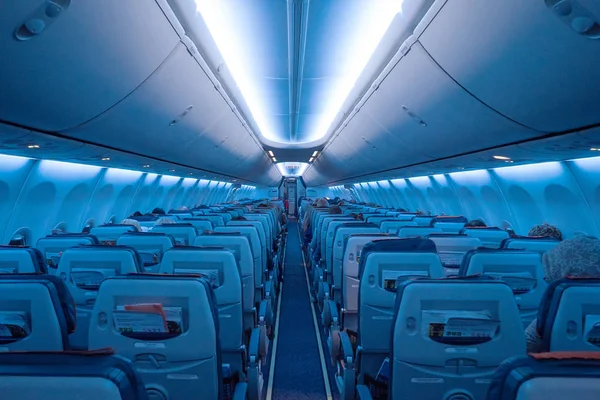 Aviones jet vista interior . — Foto de Stock