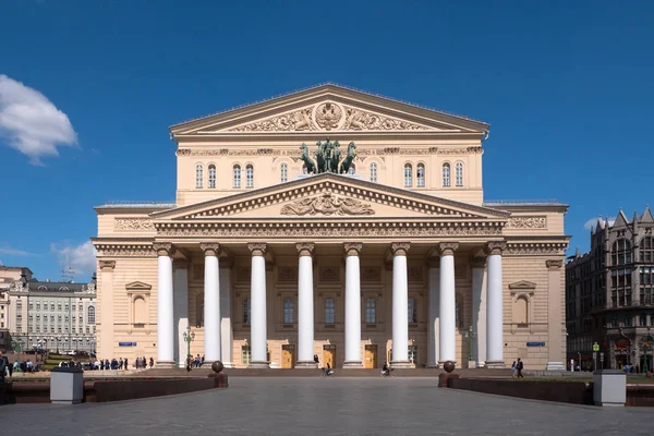 Bolsjojteatern i Moskva, Ryssland. — Stockfoto