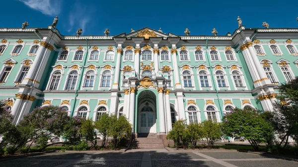 Winter Palace Hermitage Inglês São Petersburgo Rússia — Fotografia de Stock