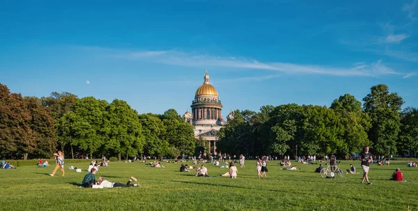 Saint Petersburg Circa May 2018 Saint Isaac Cathedral Isaakievskiy Sobor — Stock Photo, Image