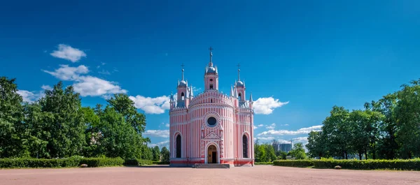 Chesme Church Panoramic View Blue Sky Sunny Day Church John — Stock Photo, Image