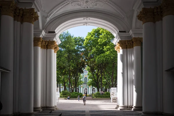 Saint Petersburg Circa May 2018 Winter Palace Inner Court Hermitage — Stock Photo, Image