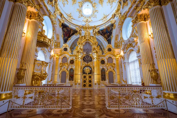 圣彼得堡 Circa 2018 冬宫内部景观 — 图库照片