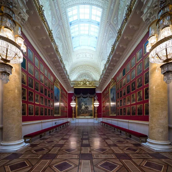 Saint Petersburg Circa May 2018 Winter Palace Interior View Hermitage — Stock Photo, Image