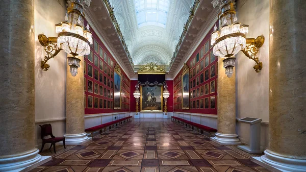 Saint Petersburg Circa Maio 2018 Palácio Inverno Vista Interior Eremitério — Fotografia de Stock