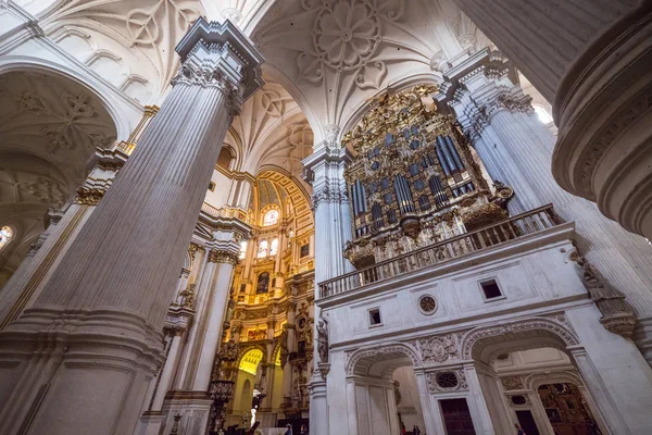 Granada Espanha Circa June 2018 Vista Interior Catedral Granada Andaluzia — Fotografia de Stock