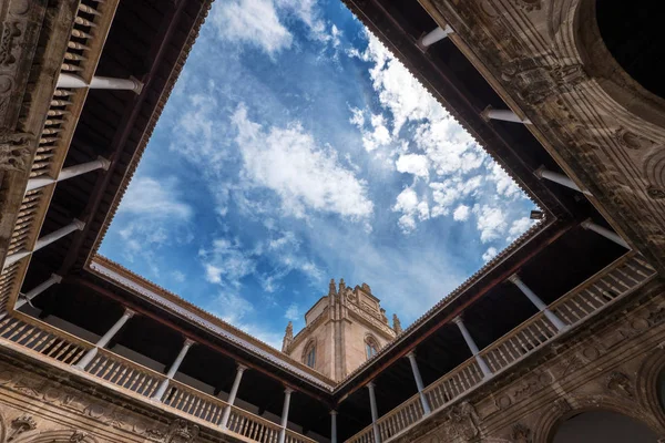 Granada Španělsko Červen 2018 Patio Los Marmoles Uvnitř Renesanční Barokní — Stock fotografie