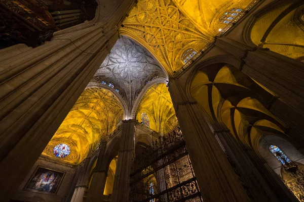 Cordoba Španělsko Cca Červen 2018 Vnitřní Pohled Strop Uvnitř Katedrály — Stock fotografie