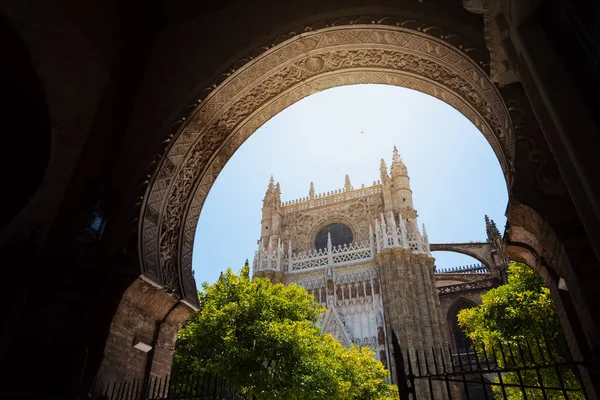 Cathedral Sevilla Andalusia Spain — Stock Photo, Image