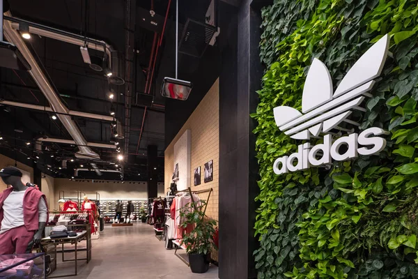 Dubai October 2018 Toko Nike Dalam Dubai Mall Nike Adalah — Stok Foto