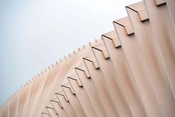 Dubai Water Canal Modern Foot Bridge Detail View — Stock Photo, Image