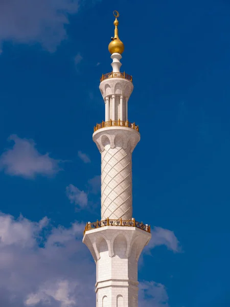 Sheikh Zayed Mosque Detalj Abu Dhabi Förenade Arabemiraten — Stockfoto