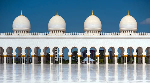 Sheikh Zayed Mosque Detalj Abu Dhabi Förenade Arabemiraten — Stockfoto