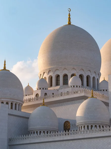 Sheikh Zayed Mosque Detalj Abu Dhabi Förenade Arabemiraten — Stockfoto