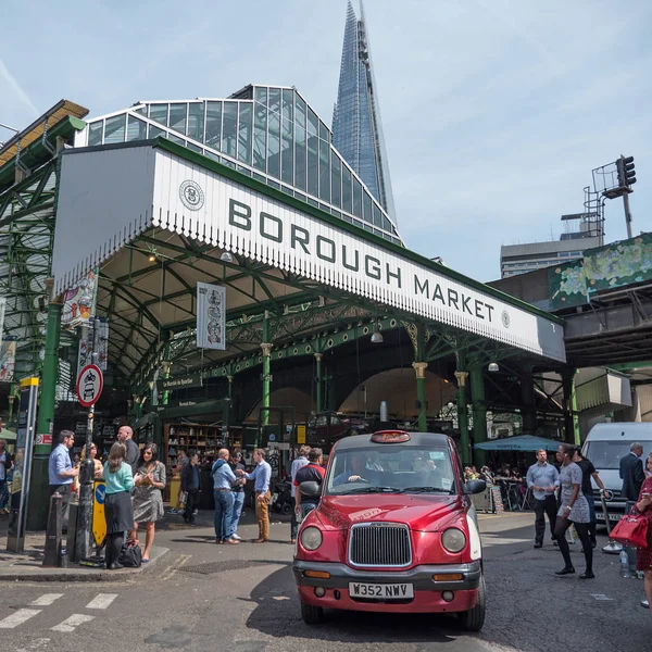 Londres Junio 2015 Entrada Mercado Borough — Foto de Stock