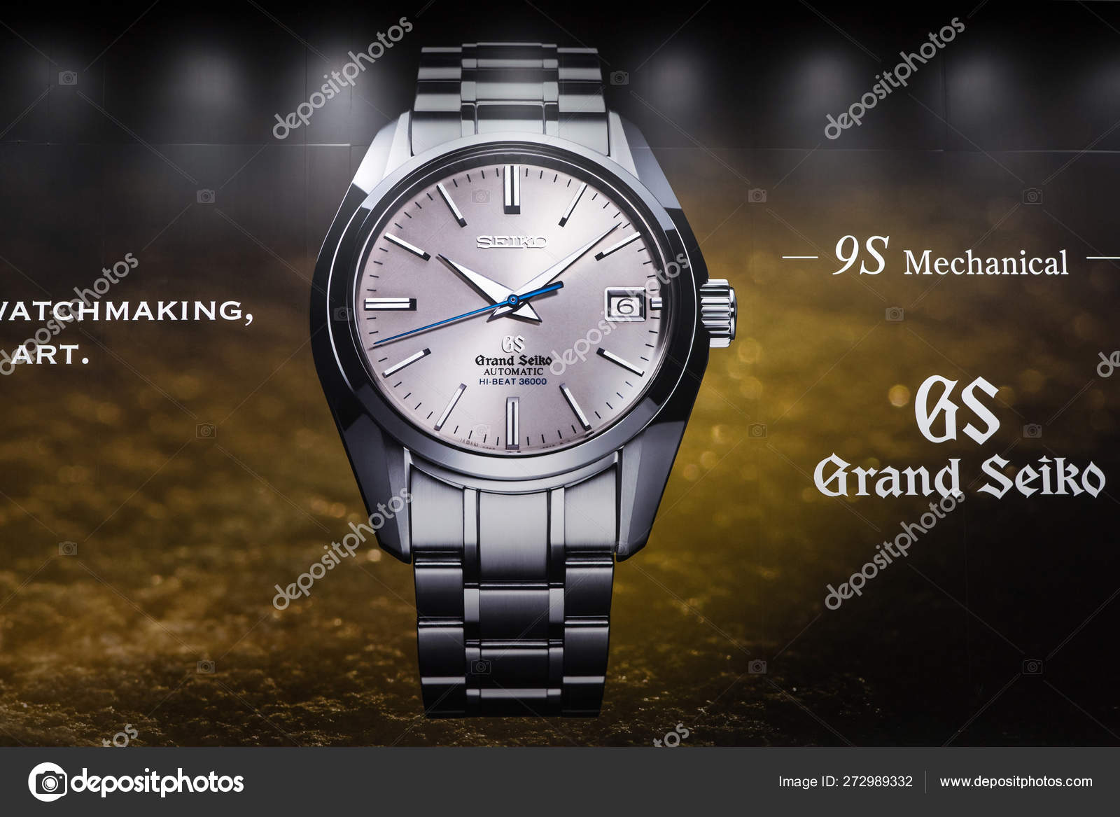 Grand Seiko Watch Advertisement Poster Front View – Stock Editorial Photo ©  pio3 #272989332