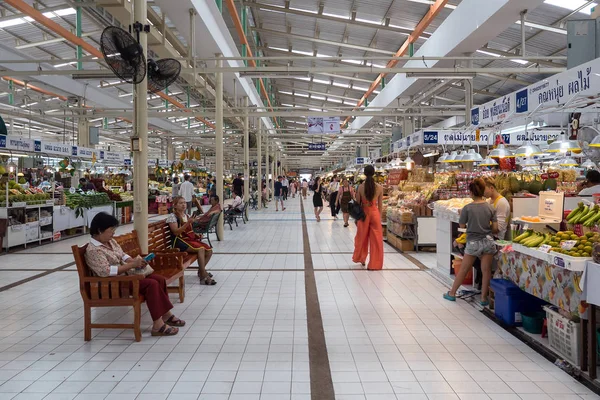 Bangkok Thailand Novembro 2015 Tor Kor Market Vista Interior Tor — Fotografia de Stock