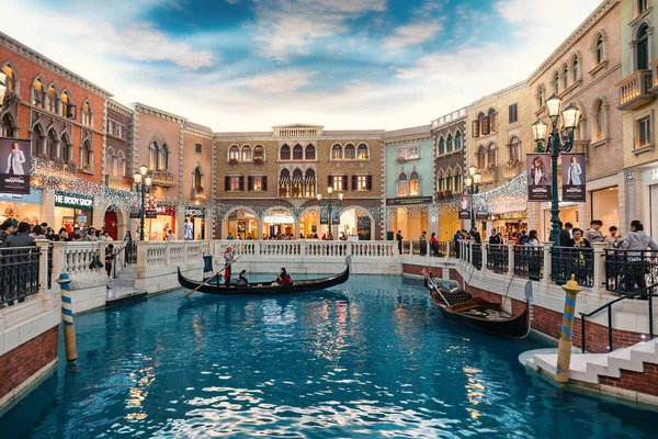 Macau China November 2015 Venetian Macau Interior View Macau Gambling — Stock Photo, Image