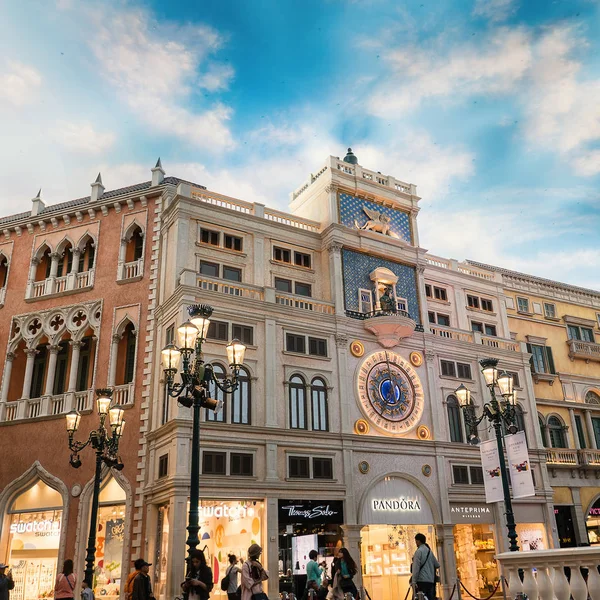 Macau China November 2015 Venetian Macau Interior View Macau Gambling — Stock Photo, Image