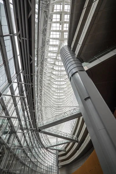 Tokyo Japão Março 2017 Tokyo International Forum Vista Interior Chiyoda — Fotografia de Stock