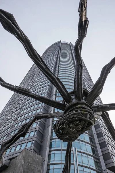 Tokyo Japonya Mart 2017 Yaklaşık Louise Bourgeois Örümcek Heykel Roppongi — Stok fotoğraf