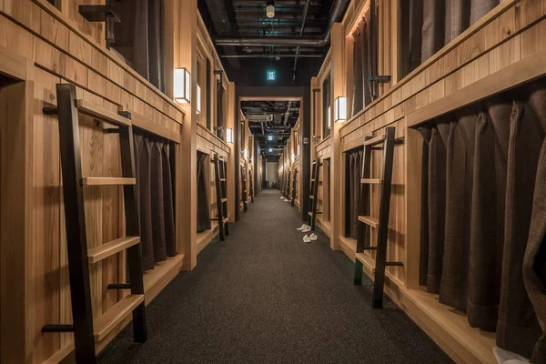 Kyoto Japan Circa March 2017 Interior View Prime Pod Kyoto — Stock Photo, Image