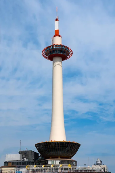 Kyoto Japan März 2017 Kyoto Tower Ist Ein Aussichtsturm Der — Stockfoto